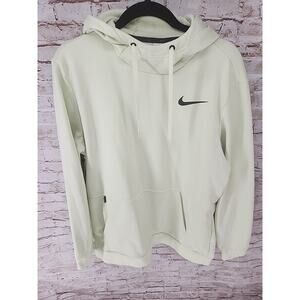 Nike Hoodie Mens Size Large Front Pocket Lime Green